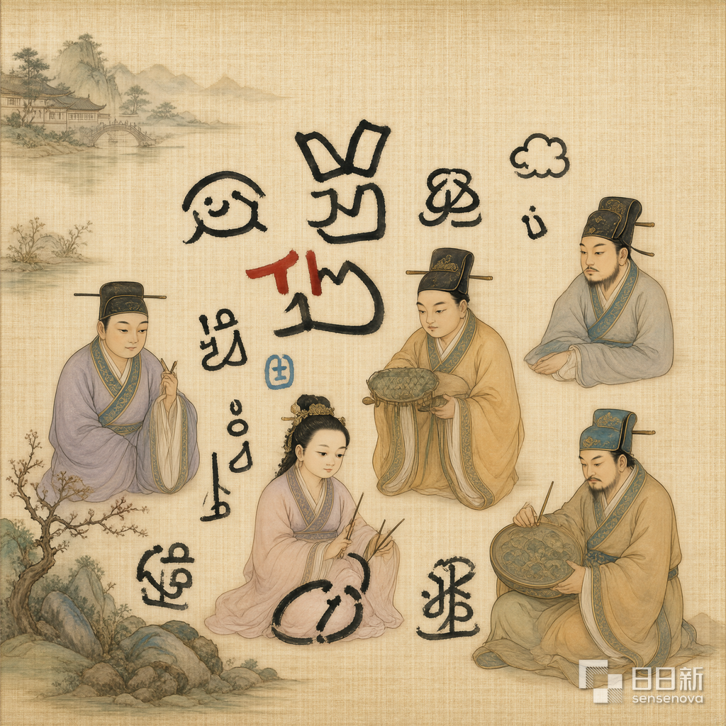 AI工笔风格示例作品